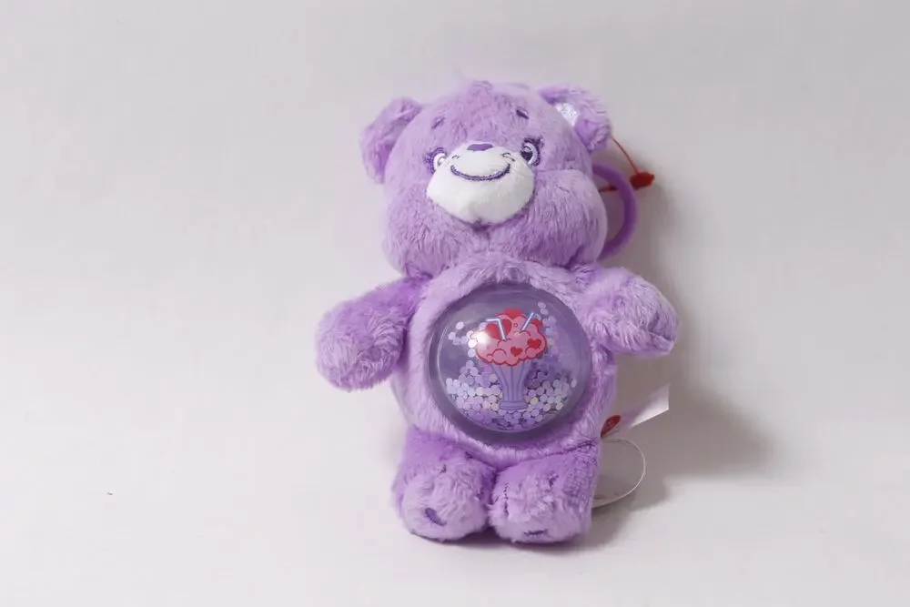 Pop Mart Care Bears Share Bear Plush Bag Clip Cozy Life Quicksand ~260812-WH 701